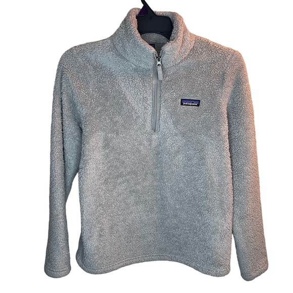 Patagonia Jackets & Blazers - Patagonia Jacket Womens Medium Gray Fleece  Outdoor Hiking Recycled Polyester
